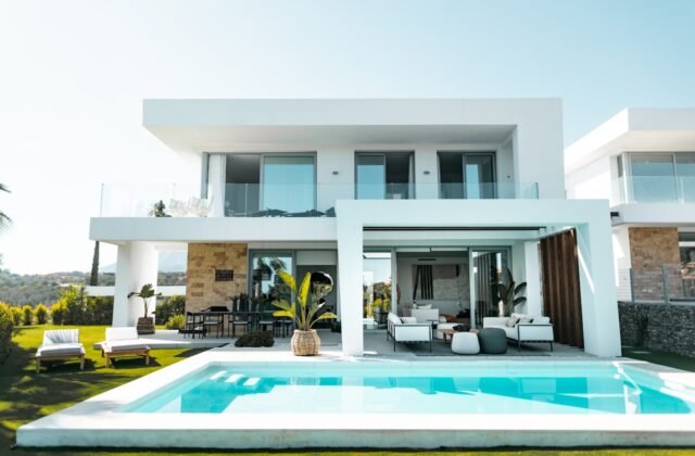 Placeholder modern villa exterior, UAE style - data-placeholder